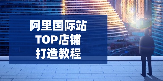 （14269期）阿里国际站TOP店铺打造教程：涵盖平台到高阶，解决运营难题，提升询盘-聚宝盆-全网首发高质量项目输出